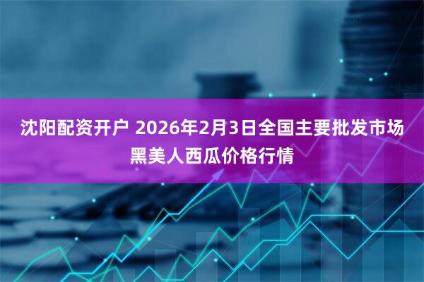 沈阳配资开户 2026年2月3日全国主要批发市场黑美人西瓜价格行情